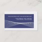 Moderne High-Teche Visitenkarten Visitenkarte (Rückseite)