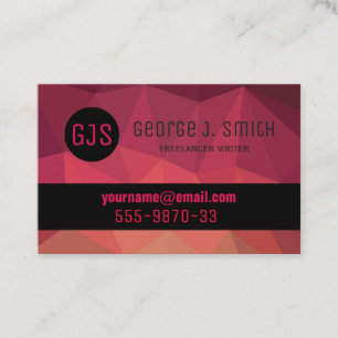 Moderne Hightech-Visitenkarte für Freiberufler Visitenkarte