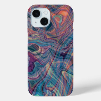Moderne himmlische Marmor-Flüssigkeits-Kunst-Handy Case-Mate iPhone Hülle