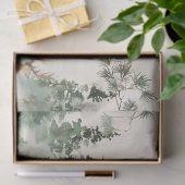 Moderne Hirsche Aquarell Seidenpapier (Geschenk)