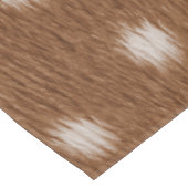 Moderne Hirschleder-Textur Stylisch Tischdecke (Schrägansicht)