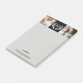 Moderne Hirschliebhaber Familienmitglieder Fotos P Post-it Klebezettel (angewinkelt)