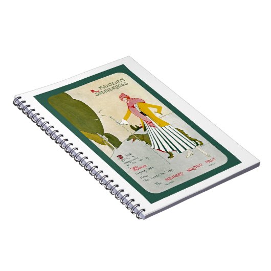 Moderne Hirten Notizblock (Rechte Seite)