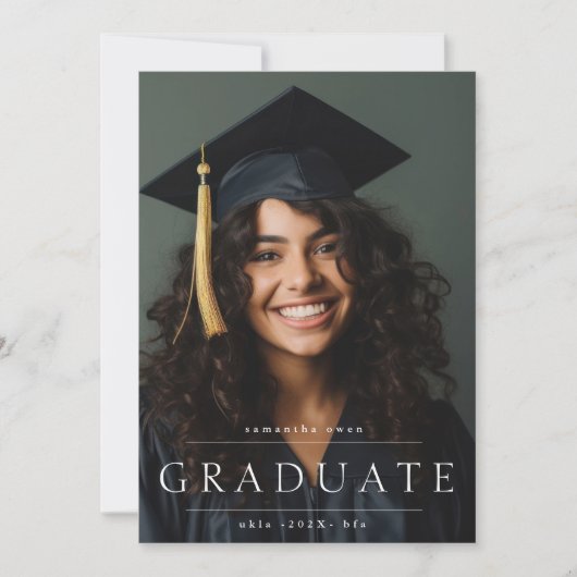 moderne Hochschule für Foto Ankündigung (Vorderseite)