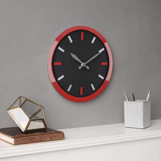 Moderne Hochwertige Wanduhr (Büro)