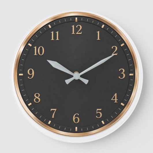 Moderne Hochwertige Wanduhr (Vorderseite)