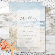 Moderne Hochzeit am Strand