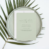 Moderne Hochzeit | Datum freihalten | Lichtbild Save The Date