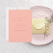 Moderne Hochzeit | Datum freihalten | Lichtkoralle Save The Date