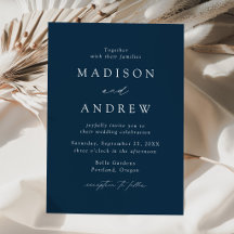 Moderne Hochzeit der Marine