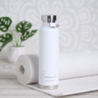 Moderne Hochzeit Elegante Schrift Süße Brautjungfe