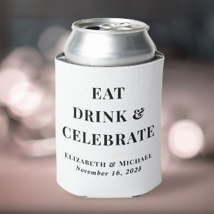 Moderne Hochzeit Essen Trinken Feiern Dosenkühler