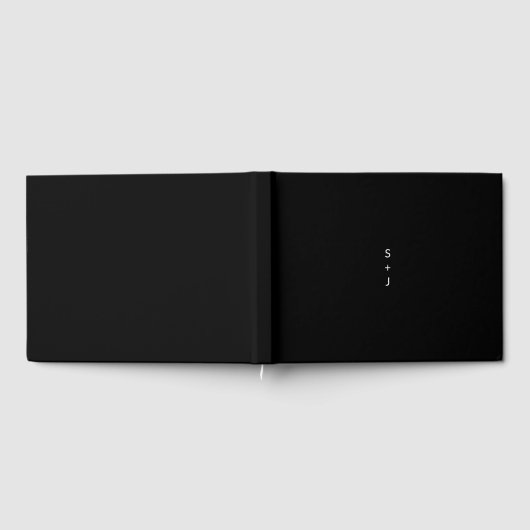 Moderne Hochzeit Gästebuch (Voll)