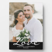 Moderne Hochzeit im Foto Fotoplatte (Vorderseite)