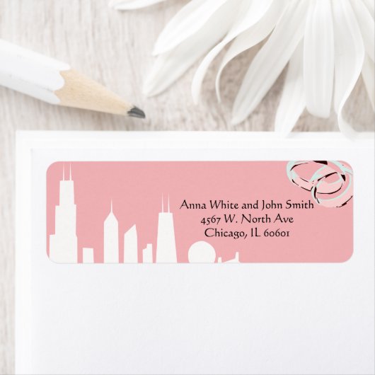 Moderne Hochzeit in Chicago (Insitu)