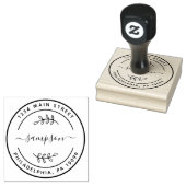 Moderne Hochzeit in der Geschäftsfamilie Gummistempel (Stempel)