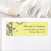 Moderne Hochzeit in Gelb und Grau (Insitu)