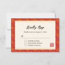 Moderne Hochzeit in orientalischem Rot