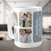 Moderne Hochzeit mit 8 Fotos Kaffeetasse