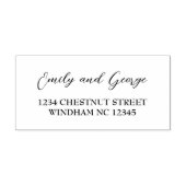 Moderne Hochzeit Permastempel (Design)