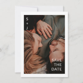 Moderne Hochzeit Save The Date