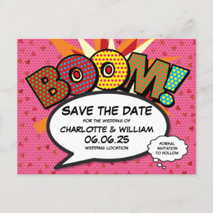 Moderne Hochzeit Save The Date Karte Modern Hearts