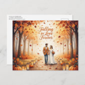 Moderne Hochzeit Sichern Das Datum Postkarte (Vorne/Hinten)