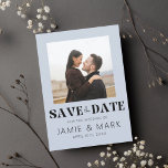 Moderne Hochzeit Speichern Sie das Foto "Date Card Magnet<br><div class="desc">Moderne speichern Sie die Terminkarten für Sie kommende Hochzeit! Perfektes Design für einen Magneten. Suchen Sie nach weiteren Artikeln in dieser Sammlung!</div>