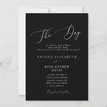 Moderne Hochzeit 'The Day' Elegant und Modern