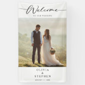 Moderne Hochzeit von Foto Banner (Vertikal)