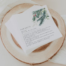 Moderne Hochzeit von Napkins