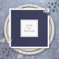 Moderne Hochzeit von Navy Blue Classic