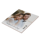 Moderne Hochzeit von Neuvermählten Foto Fliese (Seite)