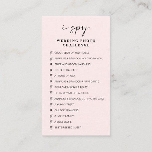 Moderne Hochzeiten erfassen den QR-Code der Liebe Begleitkarte (Rückseite)