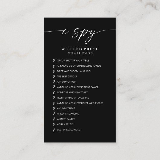 Moderne Hochzeiten erfassen den QR-Code der Liebe Begleitkarte (Rückseite)