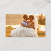 Moderne Hochzeiten erfassen den QR-Code der Liebe Begleitkarte (Rückseite)