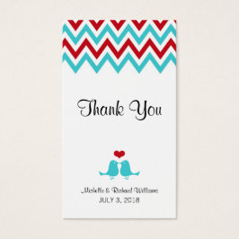 Moderne Hochzeiten in Red and Aqua Zickzack & Love