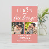 Moderne Hochzeiten kostenlos anschieben - Das Datu Save The Date (Stehend Vorderseite)