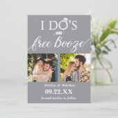 Moderne Hochzeiten kostenlos anschieben - Das Datu Save The Date (Stehend Vorderseite)