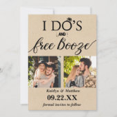 Moderne Hochzeiten kostenlos anschieben - Das Datu Save The Date (Vorderseite)