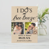 Moderne Hochzeiten kostenlos anschieben - Das Datu Save The Date (Stehend Vorderseite)