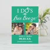 Moderne Hochzeiten kostenlos anschieben - Das Datu Save The Date (Stehend Vorderseite)