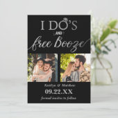 Moderne Hochzeiten kostenlos anschieben - Das Datu Save The Date (Stehend Vorderseite)