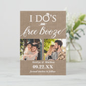 Moderne Hochzeiten kostenlos anschieben - Das Datu Save The Date (Stehend Vorderseite)