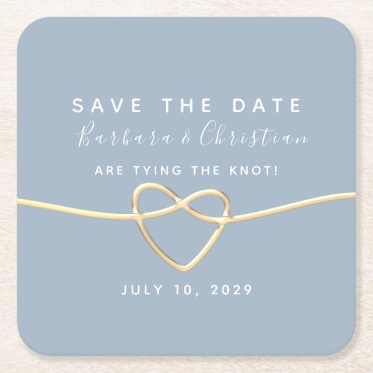 Moderne Hochzeiten retten die Einladung Rechteckiger Pappuntersetzer (Vorderseite)