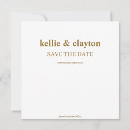 Moderne Hochzeiten speichern das Datum Save The Date