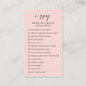 Moderne Hochzeiten teilen den QR-Code der Liebe Begleitkarte (Rückseite)