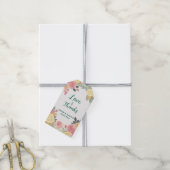 Moderne Hochzeits-Dankeschön Geschenkanhänger (Mit Garn)