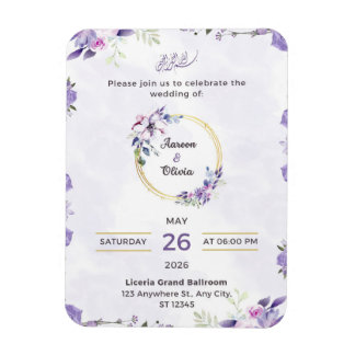 Moderne Hochzeits-Visuelle Layout-Stimmungsboard-E Magnet