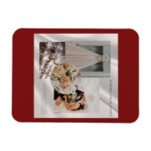 Moderne Hochzeits-Visuelle Layout-Stimmungsboard-E Magnet (Horizontal)